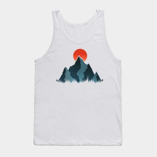 Adventure In The Mountains Art I Tank Top